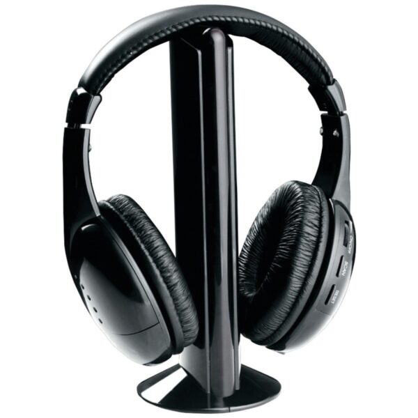 AUDÍFONOS PROSOUND INALÁMBRICOS FM 5 EN 1 TV PC