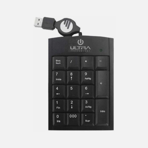 TECLADO NUMÉRICO ULTRA UT-K200U