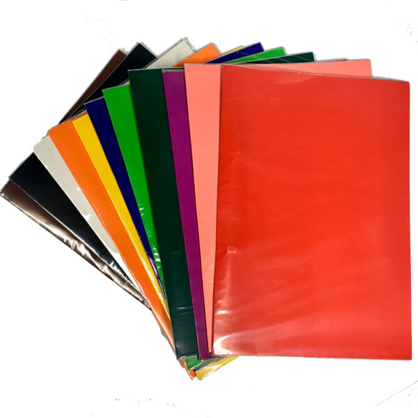 ARCHIVADOR PLASTIFICADO ROJO