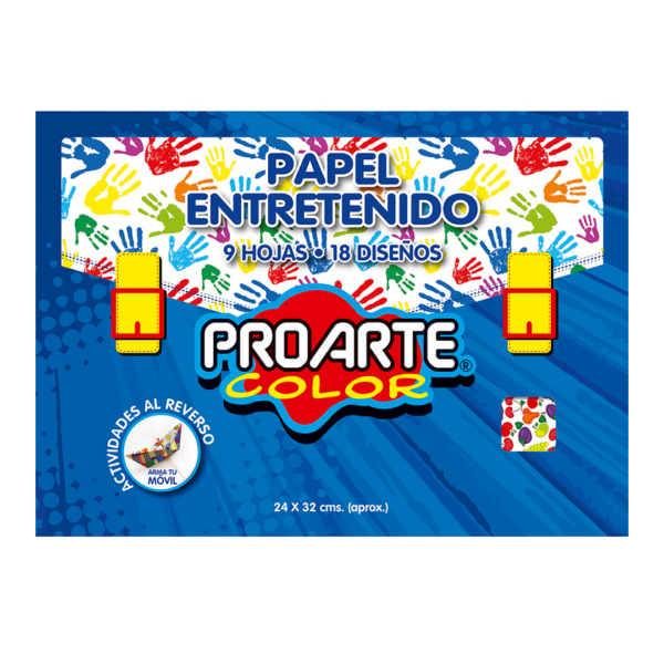 CARPETA CON CARTULINA PROARTE ENTRETENIDO