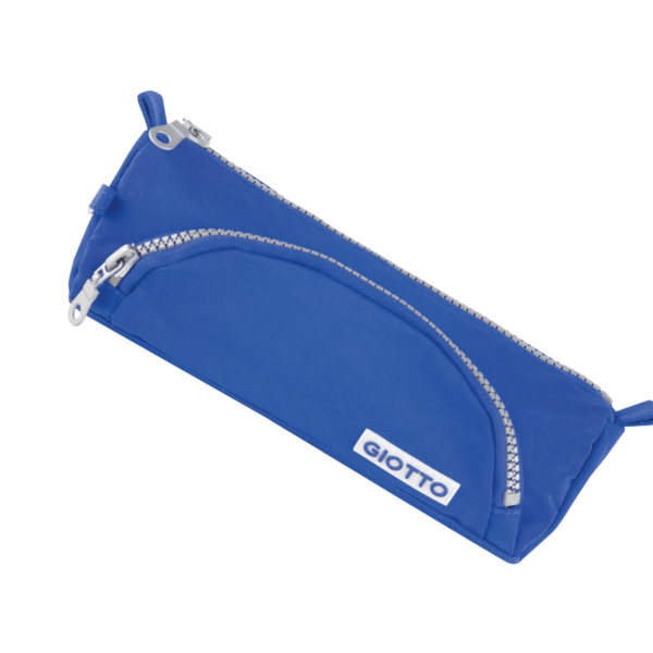 ESTUCHE ESCOLAR GIOTTO DOBLE CIERRE AZUL